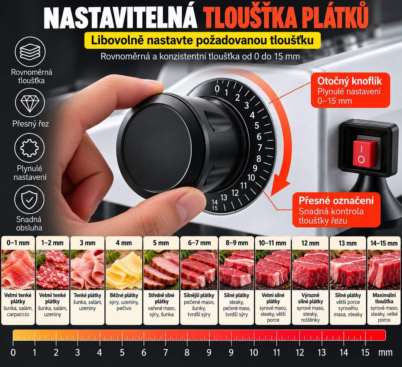 krajec na maso kreatech